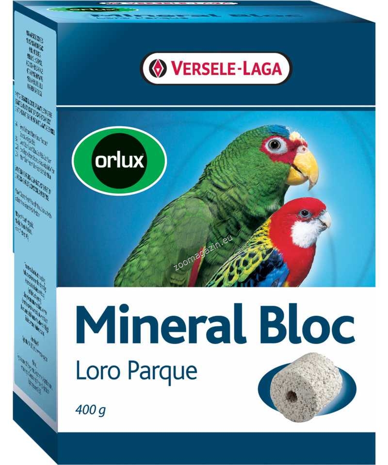 Versele Laga - Orolux Mineral Block - минерален микс за средни и големи папагали 400 гр.