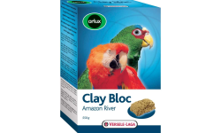 Versele Laga - Orolux Clay Bloc Amazon River - глинен блок за средни и големи папагали 550 гр.