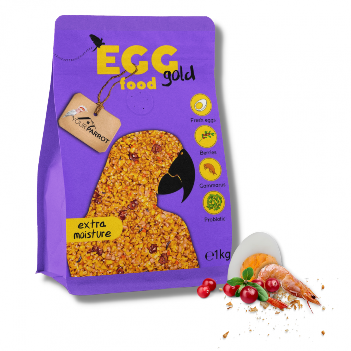 Your Parrot Яйчена храна Egg food GOLD 1кг