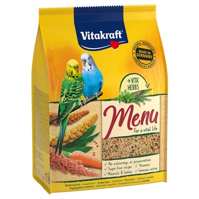Vitakraft Parakeet храна за вълнисти папагали 3кг.