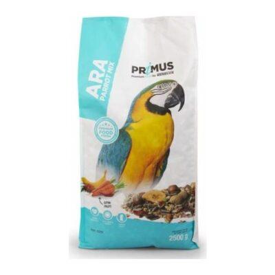Висококачествена храна за големи Папагали с ядки 2.5 кг. - Benelux Primus Ara Parrot