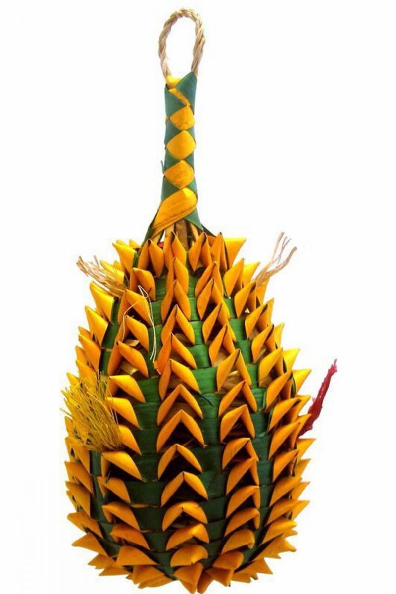 Играчка за папагали Pineapple Foraging, размер XL