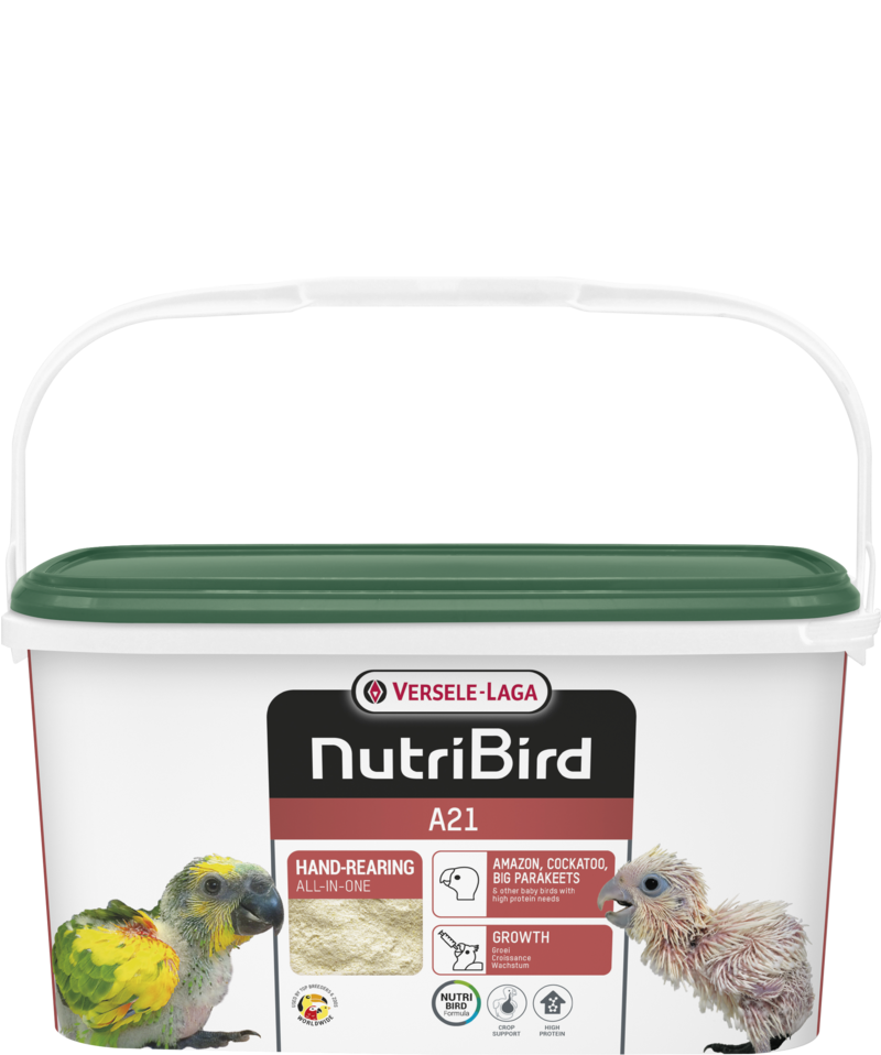 Versele Laga - Nutribird A21 - за ръчно хранене на бебета птици 3 кг.