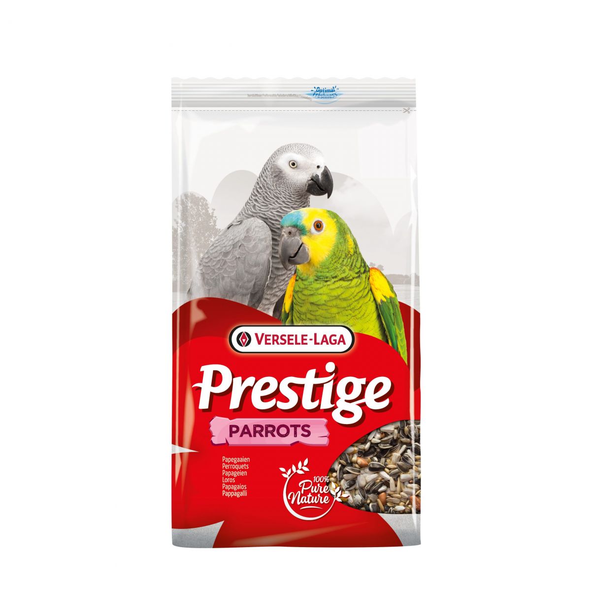 Versele Laga - Prestige Parrots Fruit Mega - храна за големи папагали с добавени плодове 15 кг.