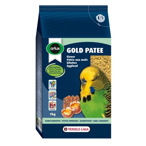 Versele Laga - Gold Patee Small Parakeet - мека яйчна храна за малки папагали