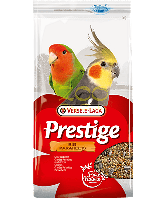 Versele Laga - Prestige Big Parakeets - пълноцена храна за средни папагали 1 кг.
